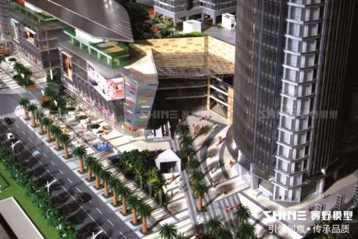 整个深圳城市沙盘模型,致敬深圳特区42年