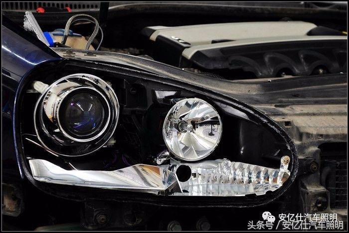 速腾改装氙气灯案例,老款速腾用道通如何改氙气灯模式