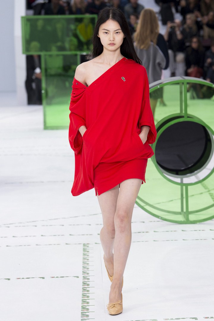 巴黎时装周溯源,lacostepolo衫明星穿