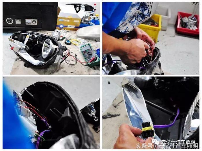 速腾改装氙气灯案例,老款速腾用道通如何改氙气灯模式