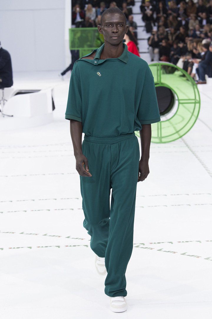 巴黎时装周溯源,lacostepolo衫明星穿