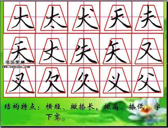 钢笔书法技巧口诀,钢笔字书写规律与口诀