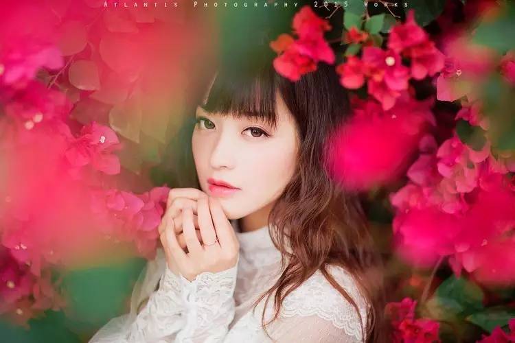 花季怎么拍好看,自由浪漫的人像照片