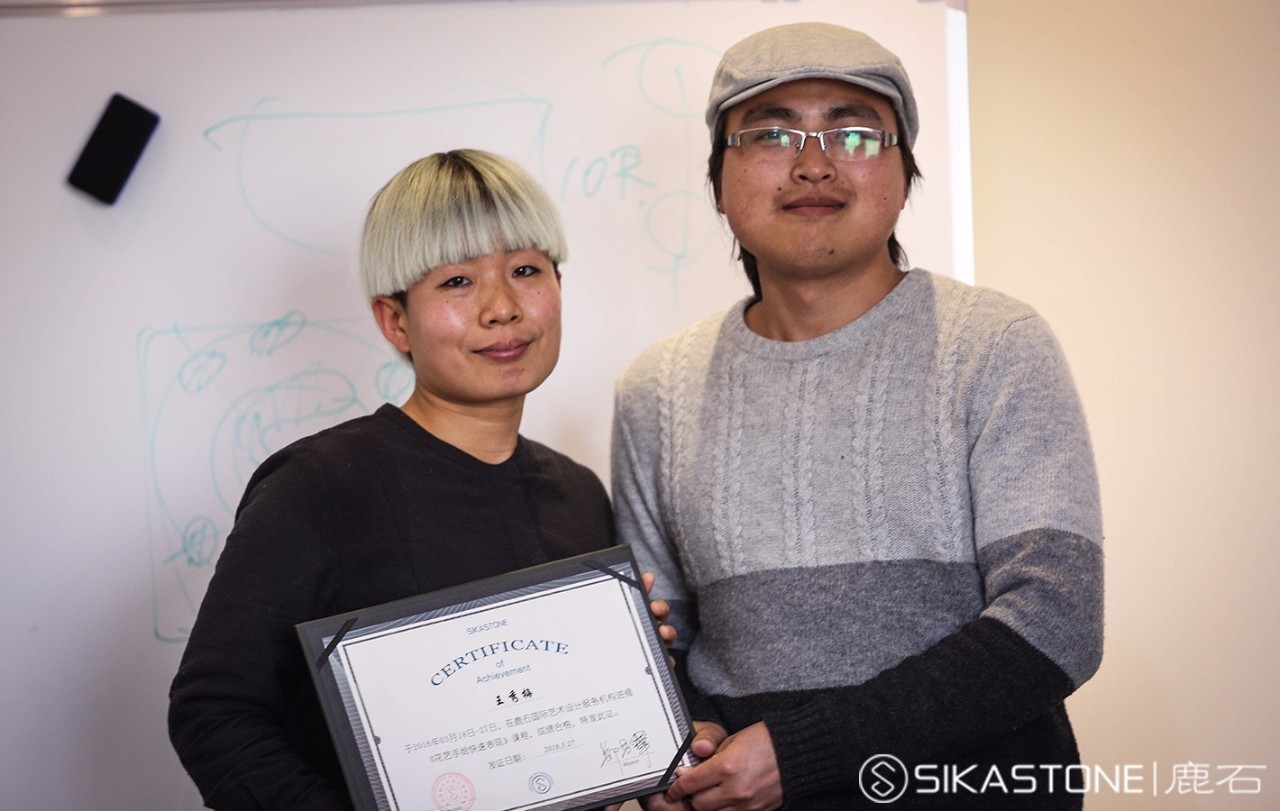 手绘挑大梁，此事要躬行——1603花艺手绘班毕业有感