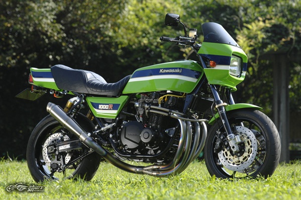 川崎zrx250四缸车复活,带你见识世界神车