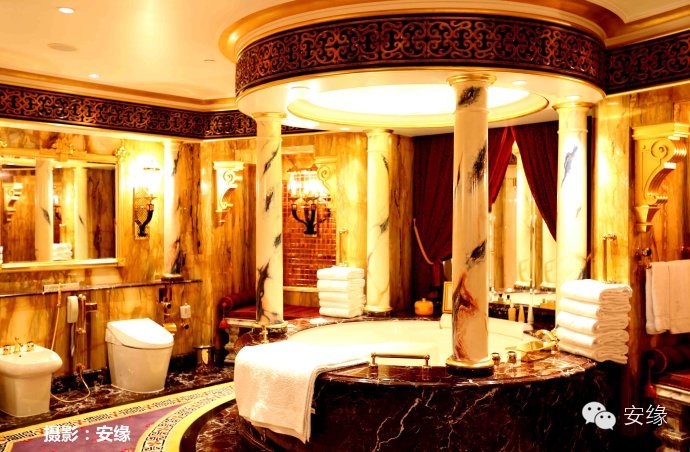 迪拜帆船酒店总统套房体验,一万一晚的迪拜帆船酒店