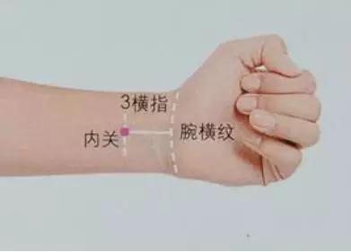 晕车掐手哪里可以缓解,晕车捏哪个手指头