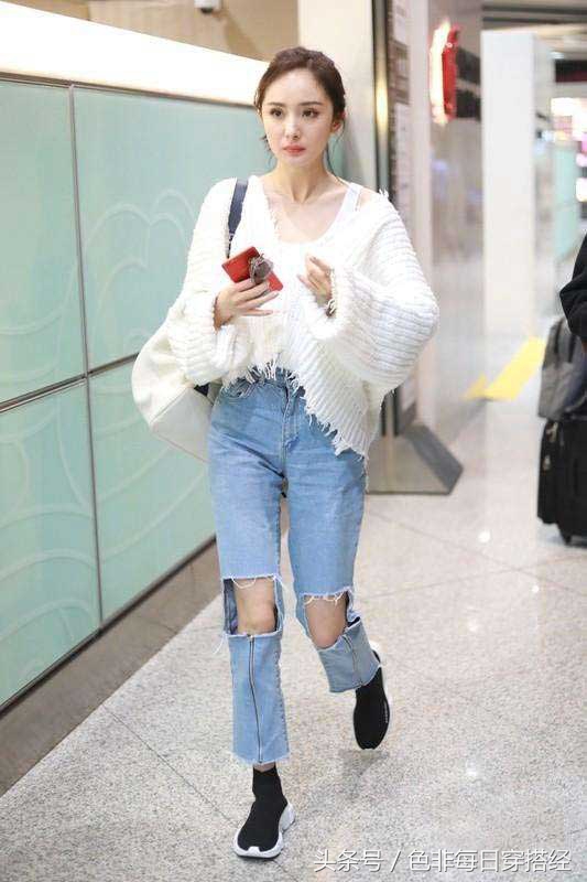 秋冬必备引领时尚袜子靴,袜子靴新款百搭