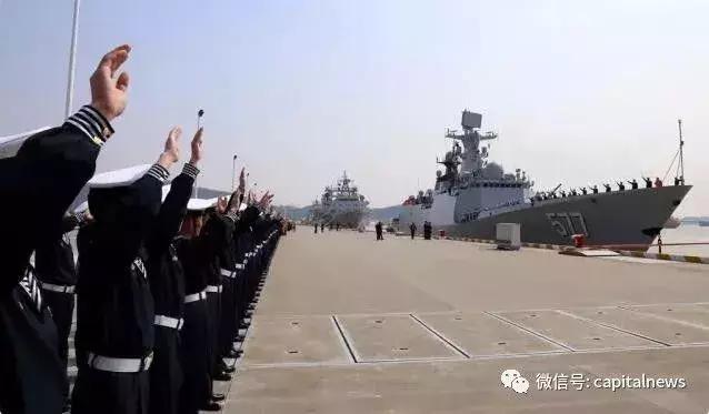 中国海军舰艇访问英国泰晤士河,中国海军震撼全世界