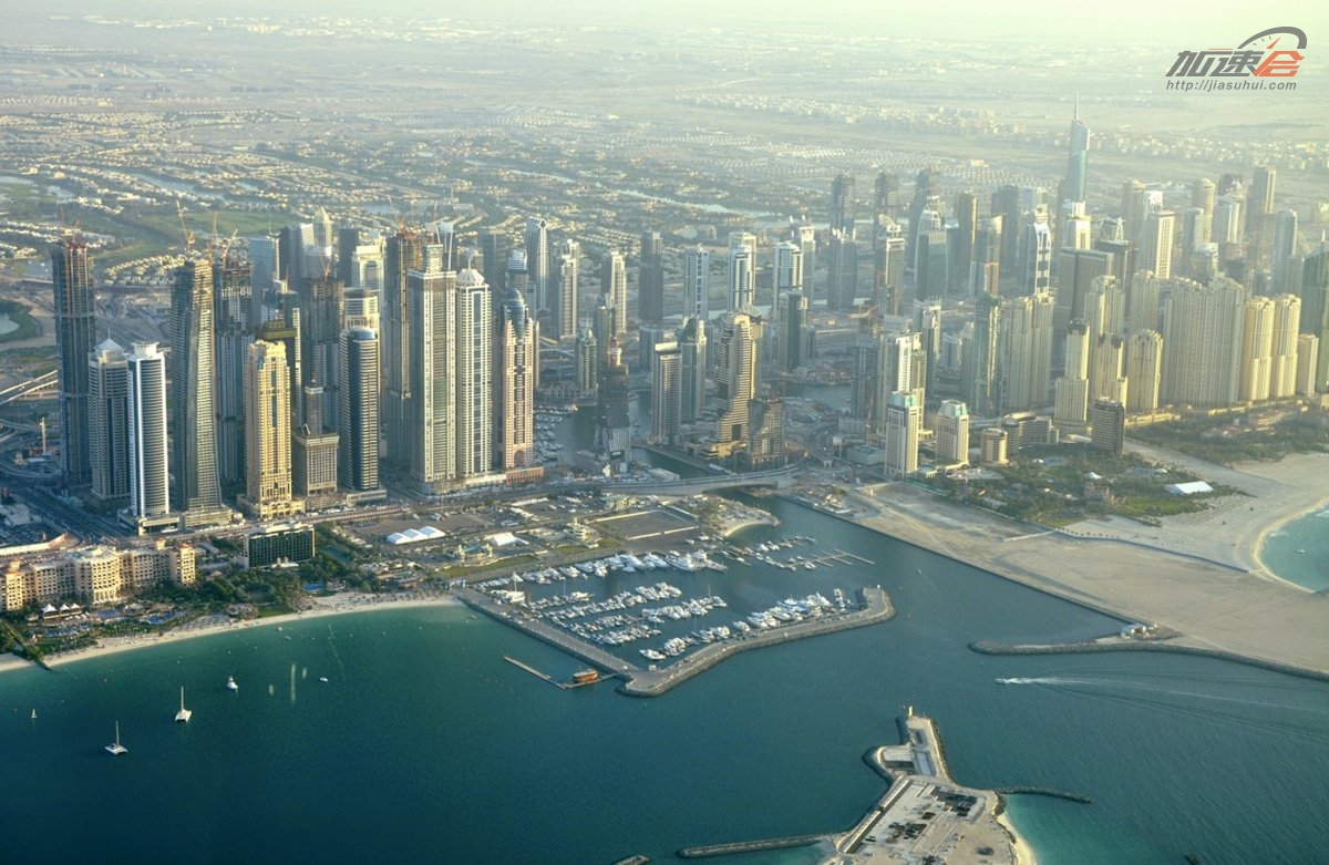 迪拜航拍震撼全景图,迪拜顶级风景图