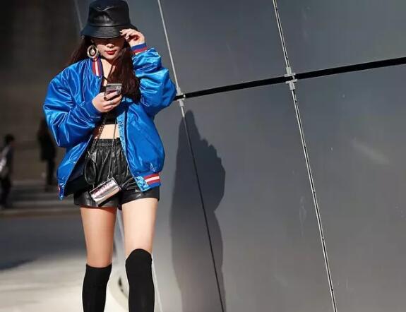 甜酷棒球服套装搭配,棒球服萌妹