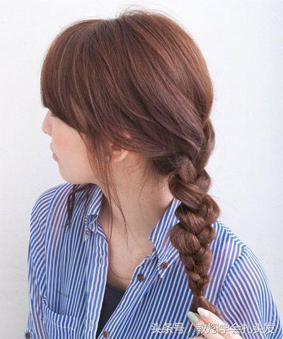 齐刘海发型怎么扎丸子头,扎丸子头适合的刘海发型