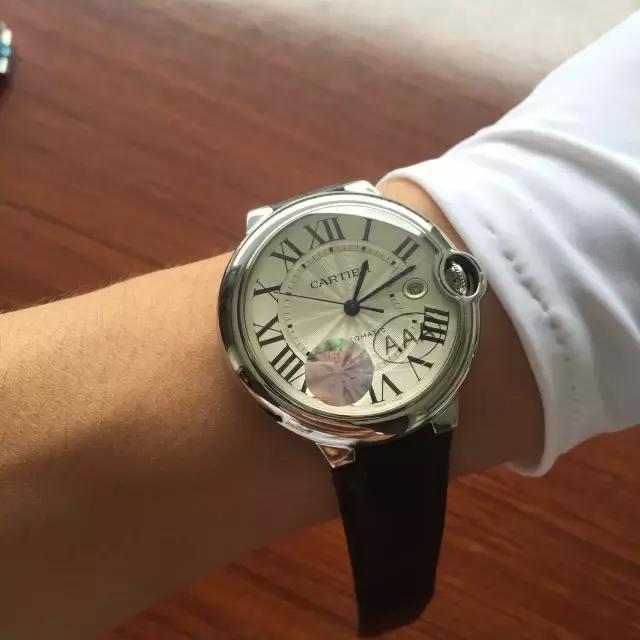 卡地亚大号蓝气球腕表正品对比,卡地亚蓝气球腕表红色限量版