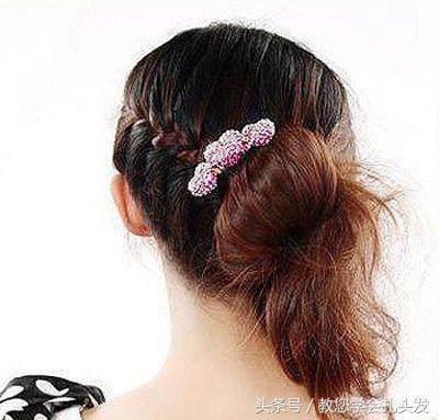 夏季日常简单好看的扎发,很火的简单扎发