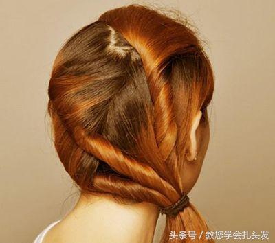 夏季日常简单好看的扎发,很火的简单扎发