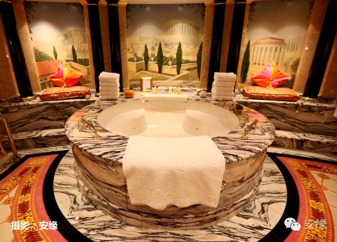 迪拜帆船酒店总统套房体验,一万一晚的迪拜帆船酒店