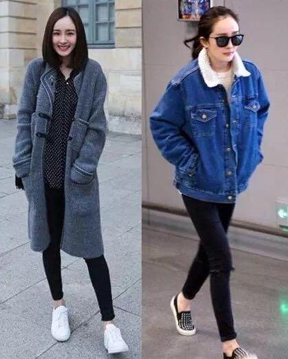 高圆圆杨幂风衣美搭,杨幂高圆圆冬季怎么穿衣打扮图片