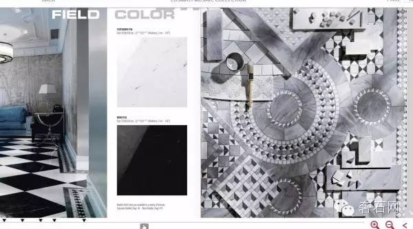 绝美|意大利黑白马赛克拼花，拼出一个顶级艺术“家”