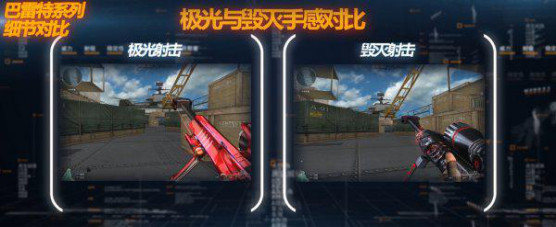 cf毁灭强还是极光强,穿越火线手游巴雷特极光和毁灭