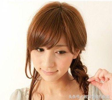 齐刘海发型怎么扎丸子头,扎丸子头适合的刘海发型