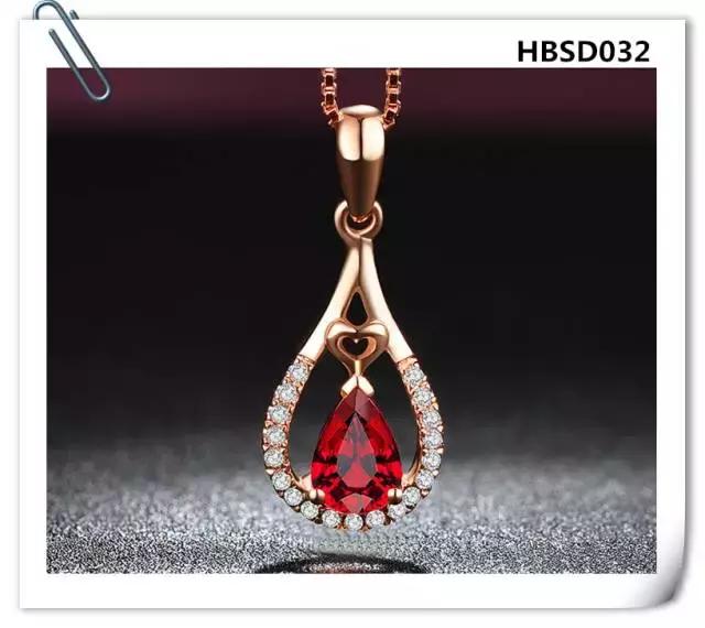 老凤祥红宝石吊坠款式,蓝宝石吊坠经典款式