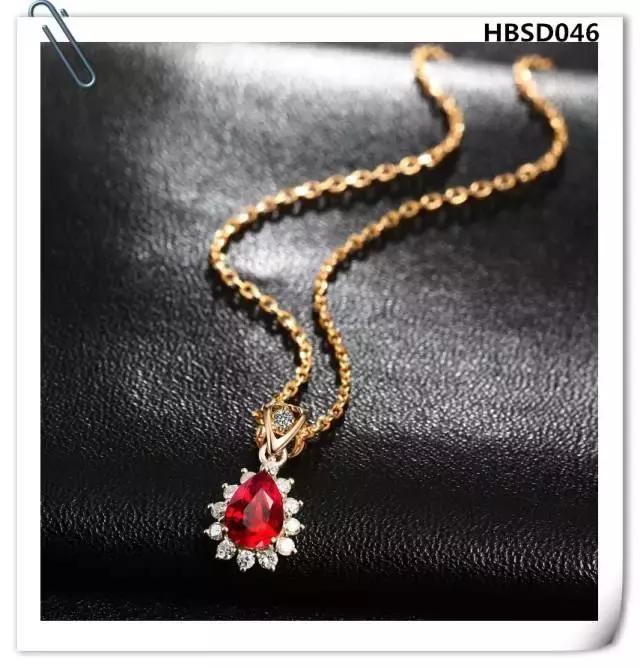 老凤祥红宝石吊坠款式,蓝宝石吊坠经典款式