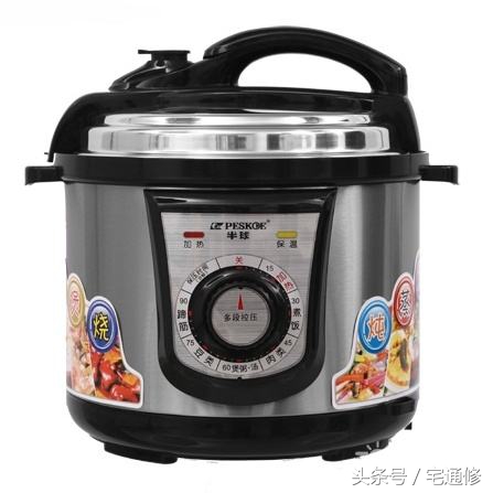 半球电压力锅不升压怎么处理,半球电压力锅故障代码