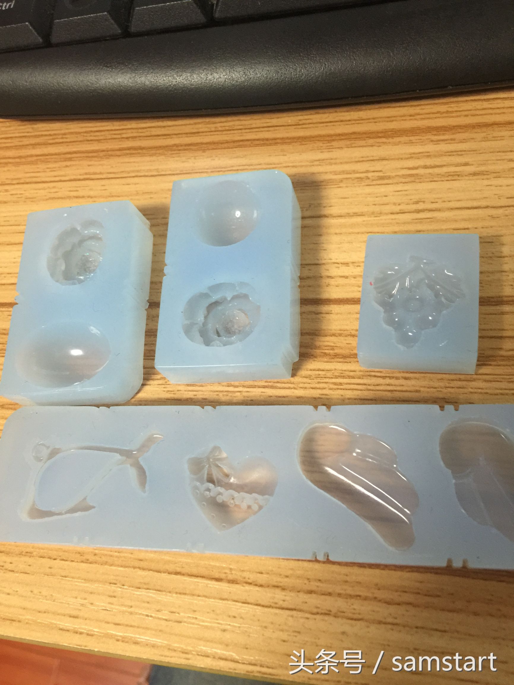 没有成品的硅胶模具怎么制作,没有模具怎么做滴胶