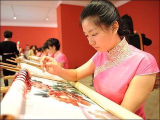 刺绣民间美术,民间刺绣科普系列