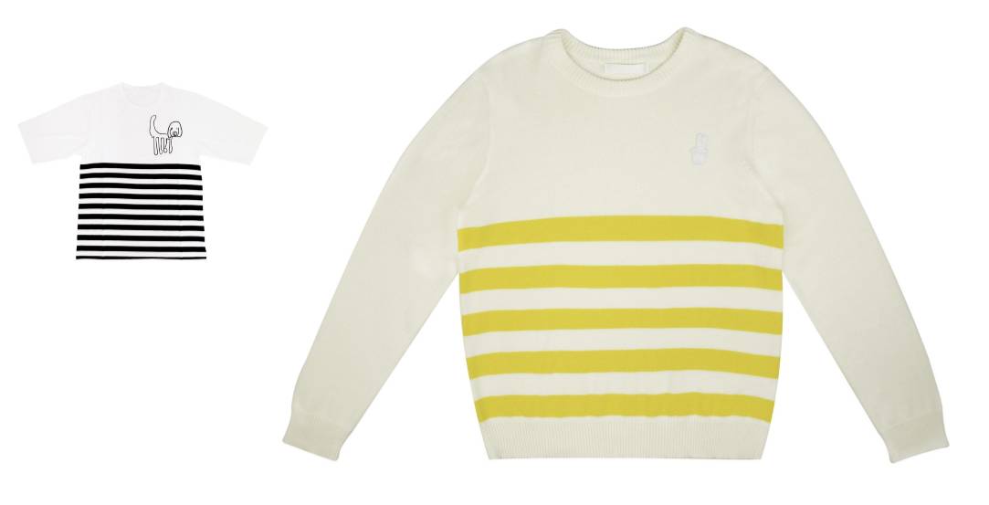 条纹毛衫怎么织好看,条纹大毛衣怎么搭配