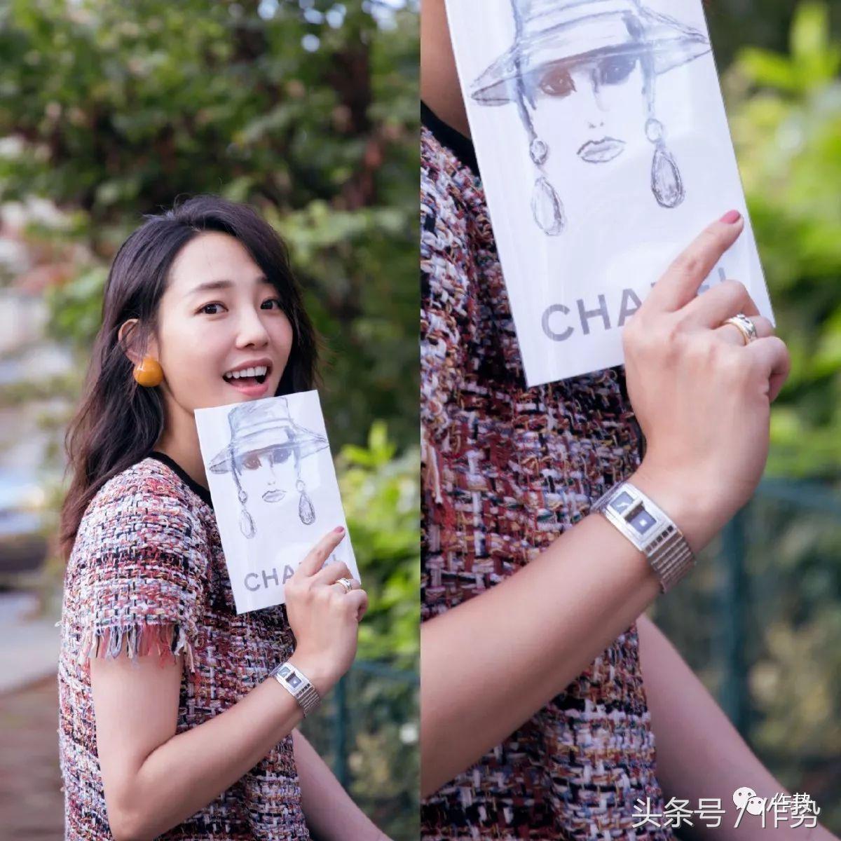刘雯同款手表,刘雯代言香奈儿腕表