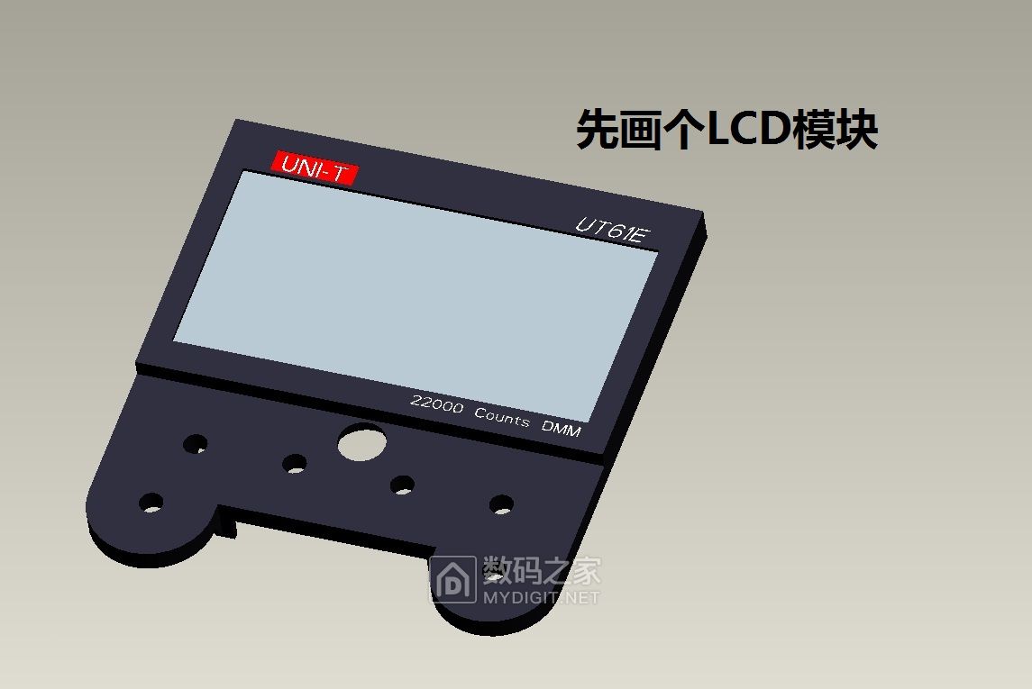 为UT61E无痛加背光板子，给它一双“慧眼”吧！