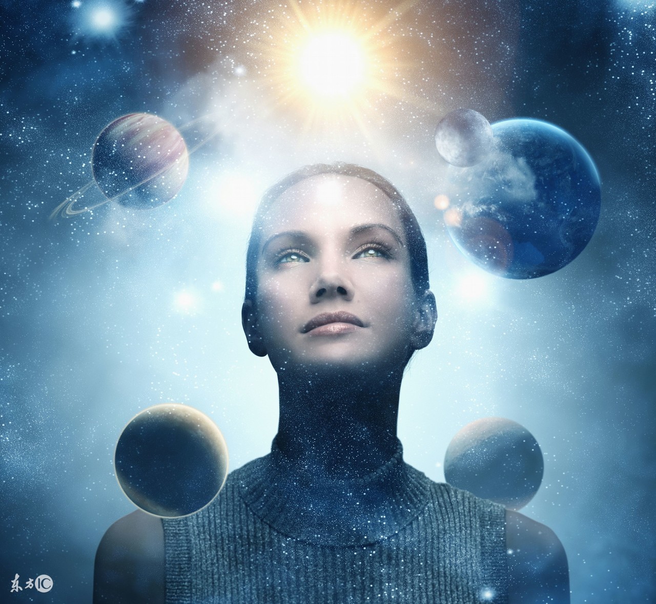 人的意识可以转化成量子情势,人的意识影响量子