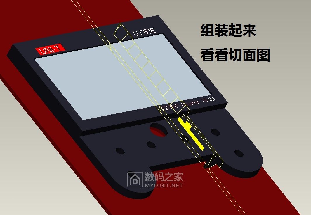 为UT61E无痛加背光板子，给它一双“慧眼”吧！