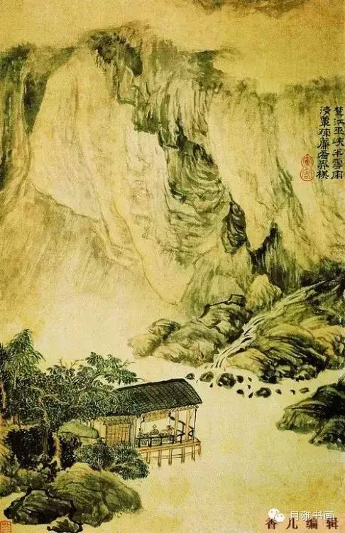 清代龚贤山水画高清大图,清代山水画名家作品欣赏