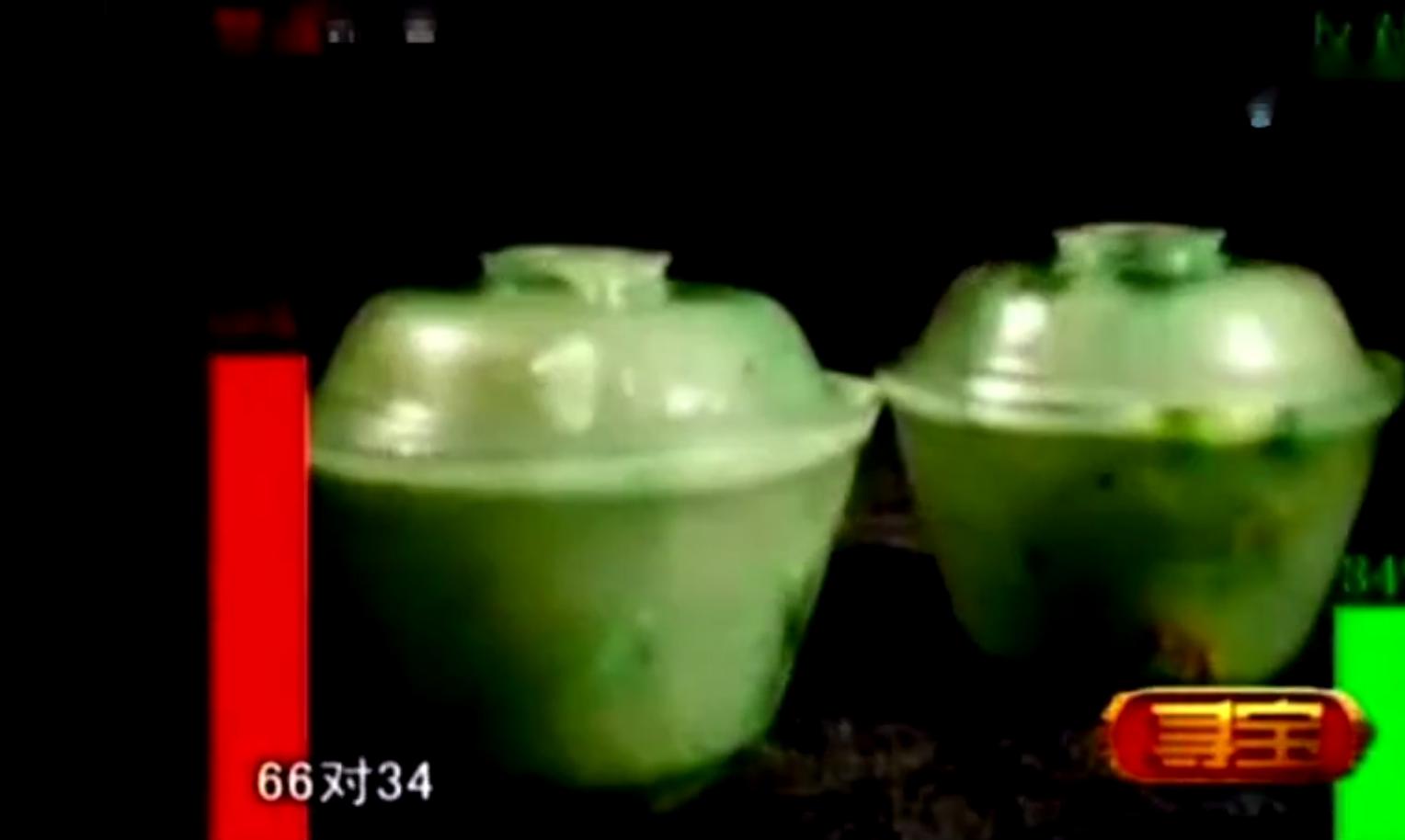 玻璃杯当翡翠鉴宝,美女带翡翠碗来鉴宝