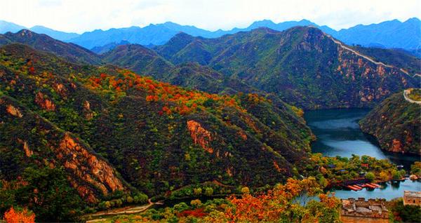 北京黄花城水长城玩雪,夏天去黄花城水长城