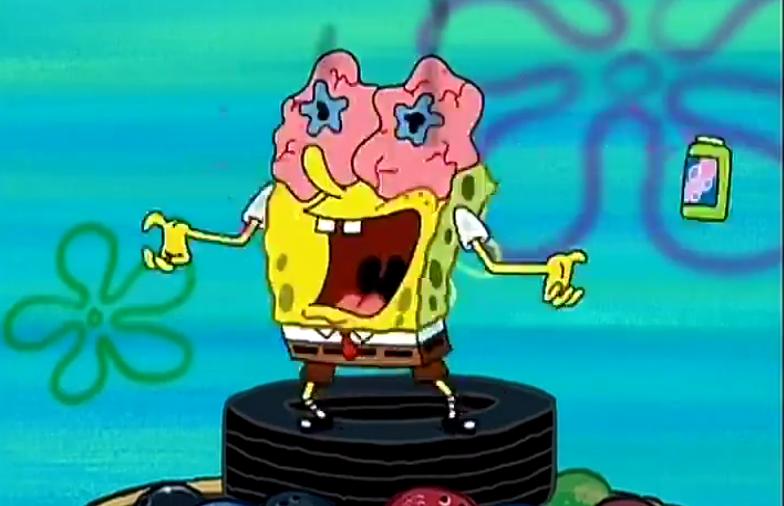 海绵宝宝哄小朋友不哭,海绵宝宝哄小朋友开心