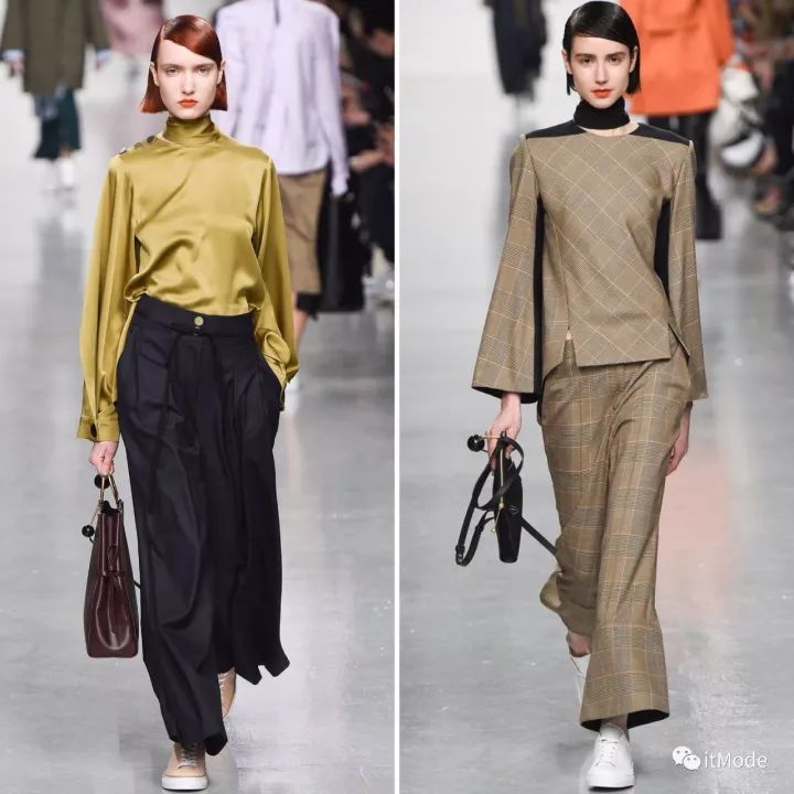 阔腿裤平底鞋,平底鞋阔腿裤搭配图片