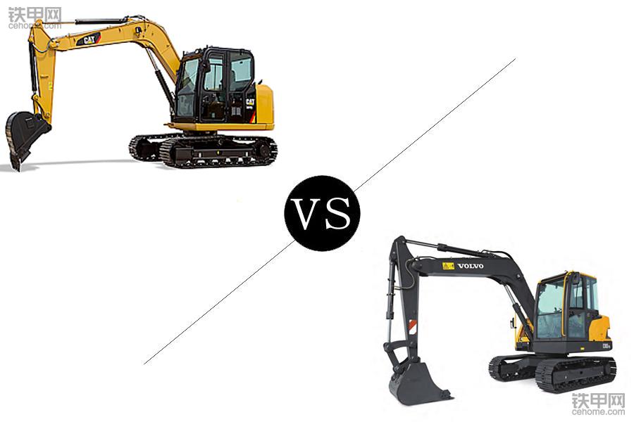 小挖卡特跟日立哪个好,小挖机卡特307