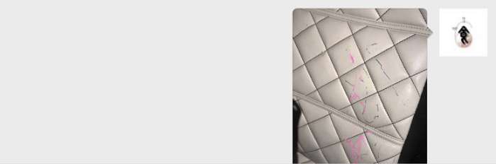 台州网友的*博兰**基尼拿去当婚车，回来发现全是彩带把膜弄坏