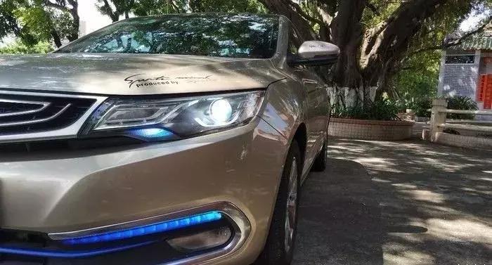 帝豪gl加装cd机效果,帝豪gl加装自适应巡航