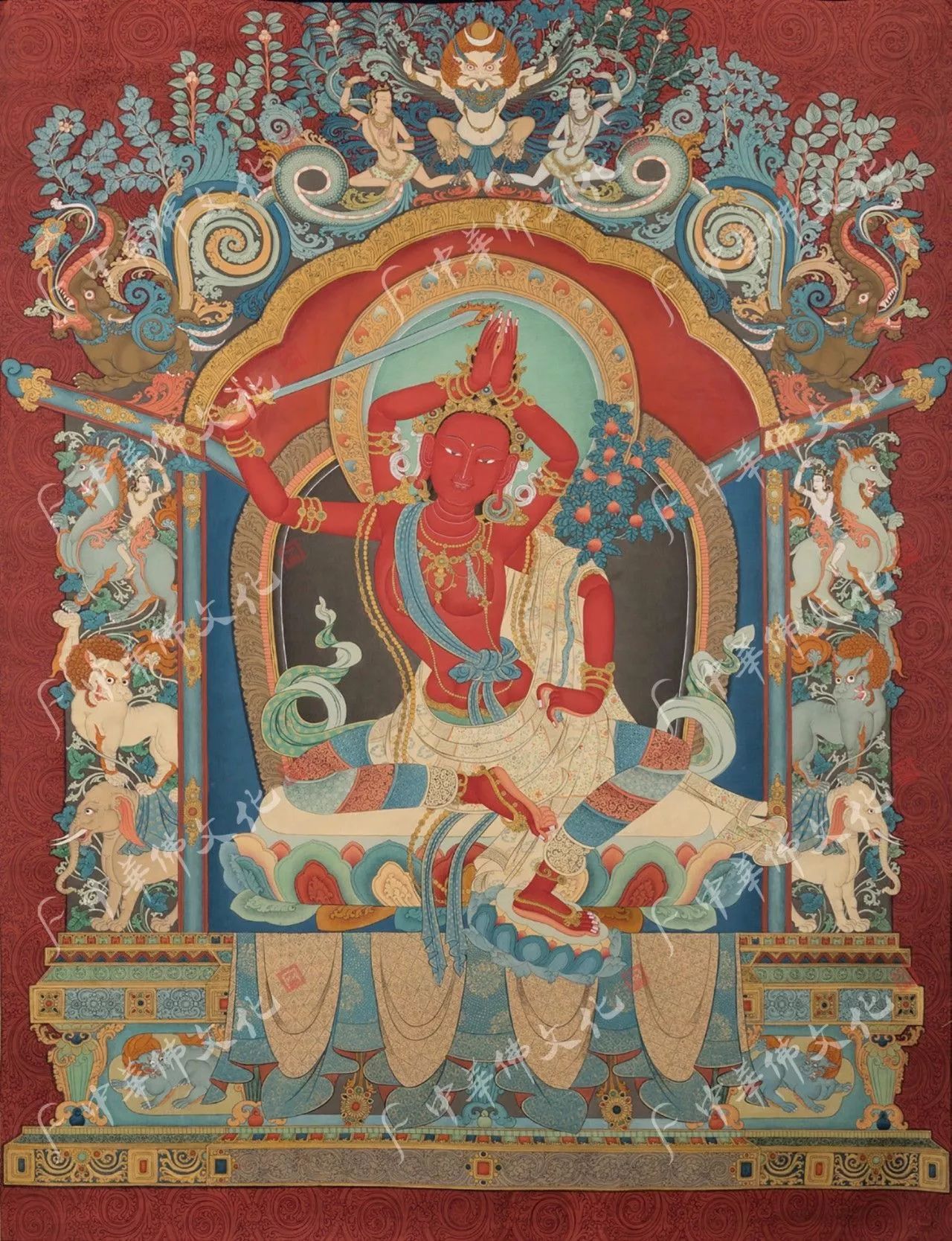 唐卡四大画派,唐卡画派的第一大派