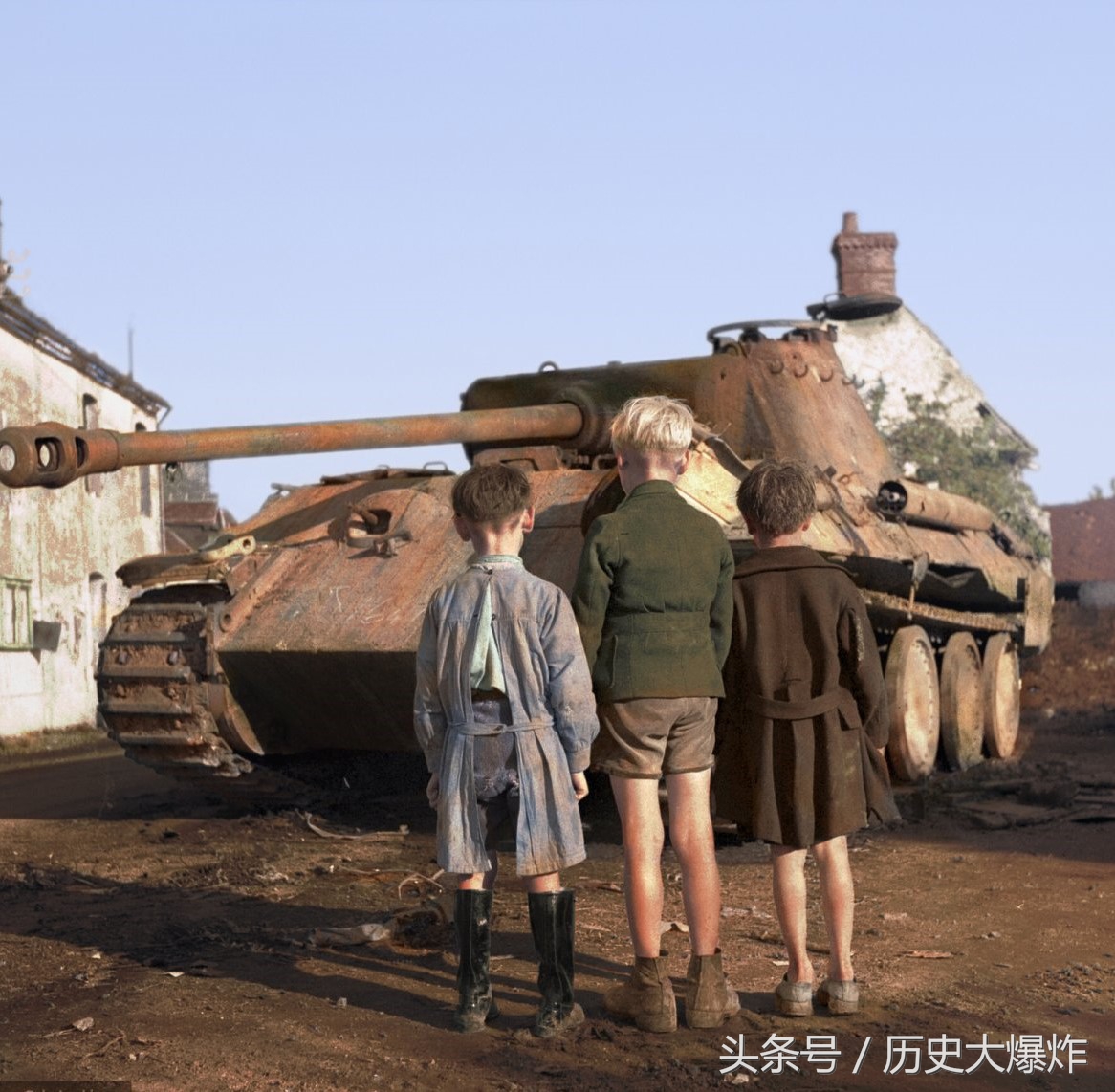 彩色二战照片法军,彩色二战视频