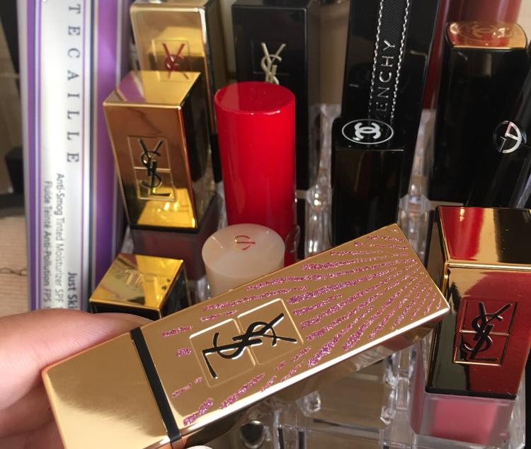 ysl金管限定的壳子,ysl圣罗兰烟花外套