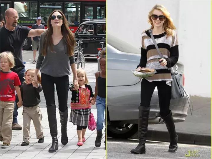 保暖又时髦的过膝靴怎么穿,实用的靴子