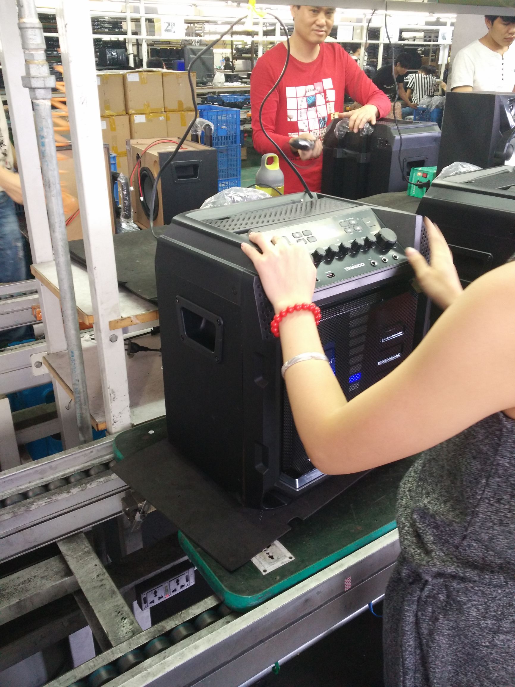 拉杆音箱制作过程,拉杆音响制作图解