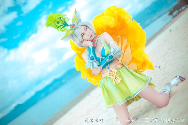 美女小姐姐cos妲己热情桑巴,王者荣耀夏日游戏节妲己cos