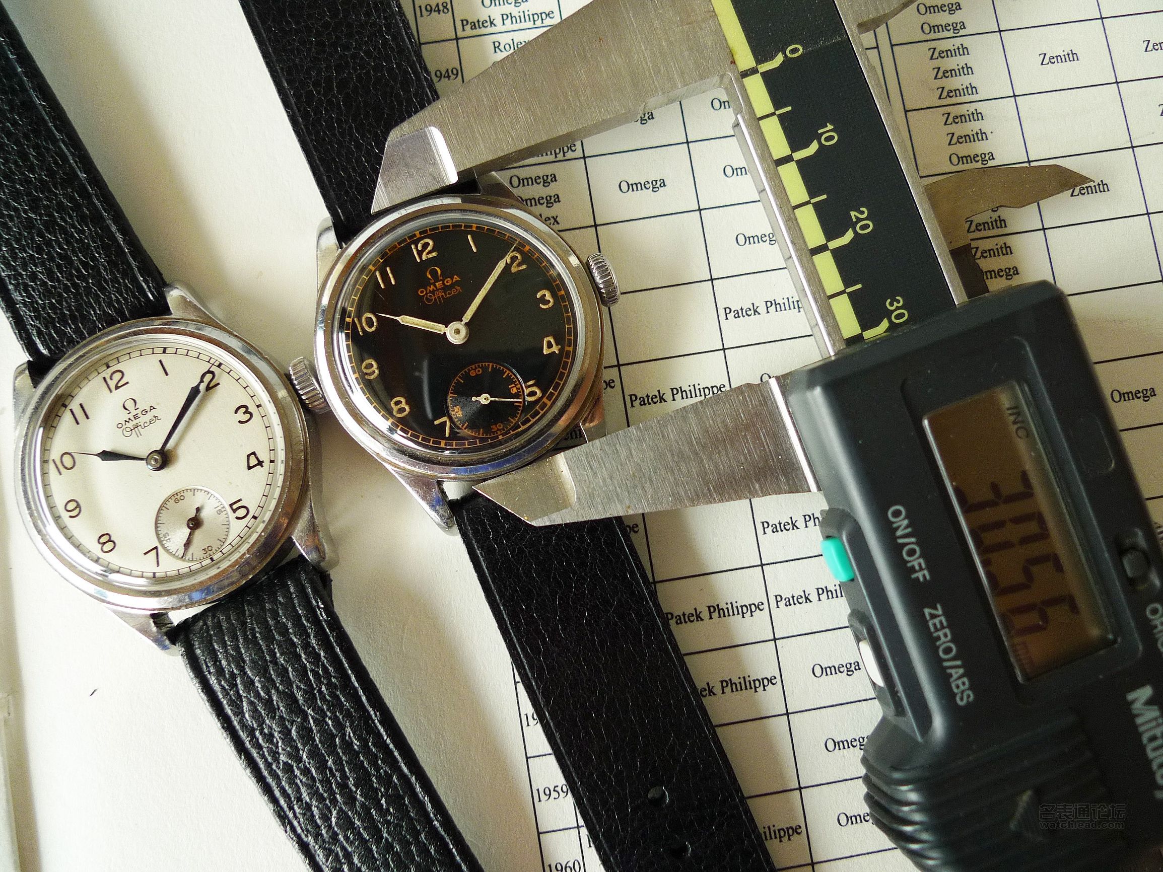 欧米茄二战腕表,欧米茄各个时代的表