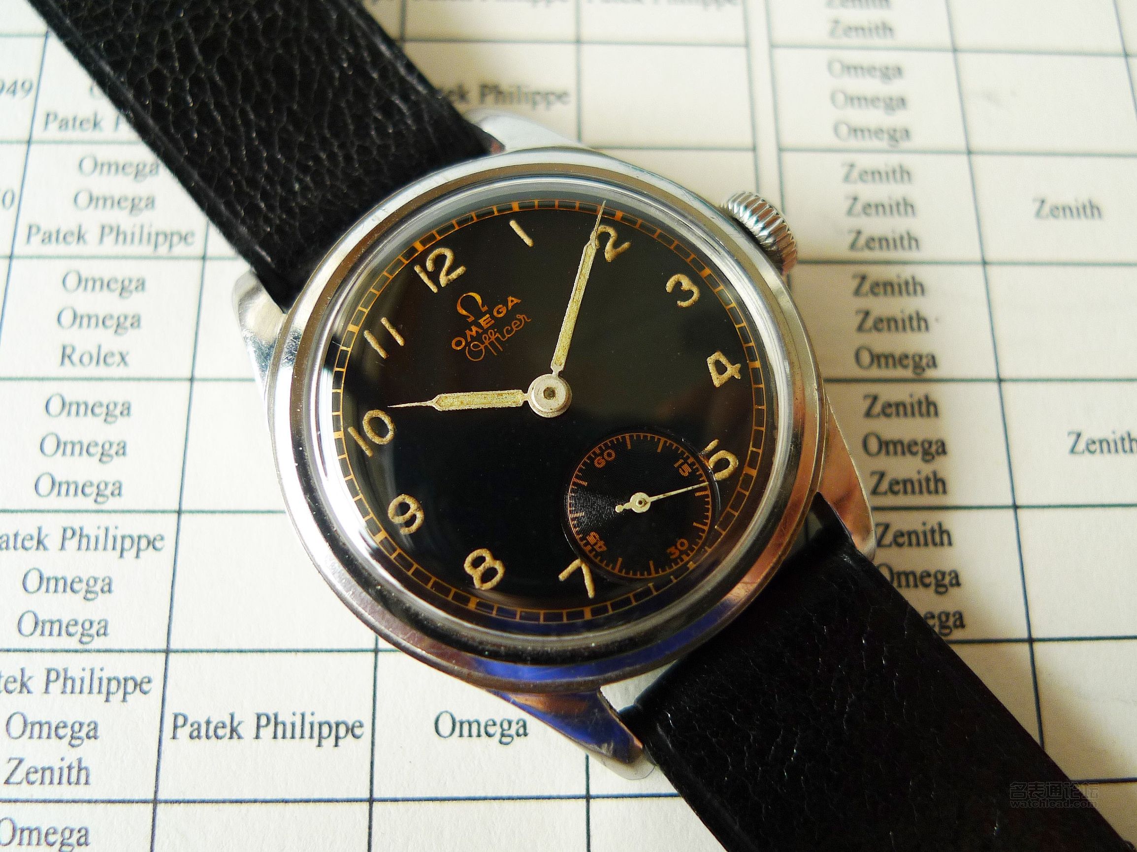 欧米茄二战腕表,欧米茄各个时代的表